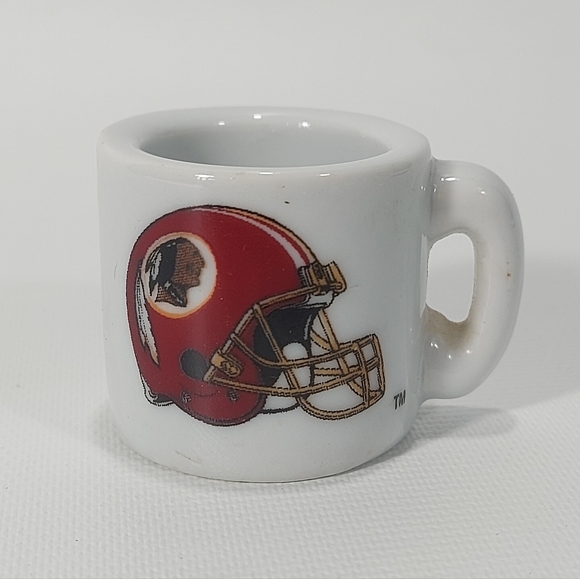 Vintage Collectible Mini Mug Washington Redskins, NFL Football - Picture 2 of 7